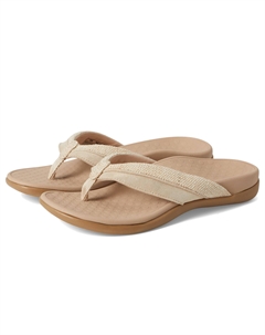 Сандалии Shore, цвет Beige/Gold Leather/Canvas Vionic