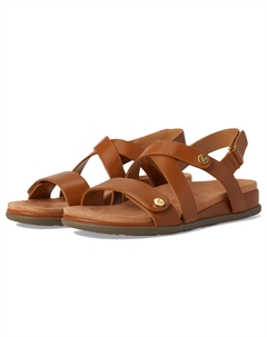 Сандалии Cypress Strappy Sandals, цвет Tan Brown Leather Vionic