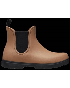 Ботинки женские челси водонепроницаемые, коричневый Crocs