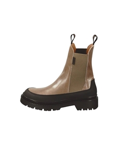 Кожаные ботинки челси на массивном каблуке, коричневый Gant