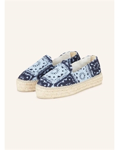 Эспадрильи, синий Manebi