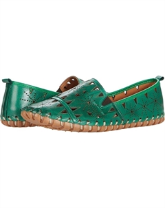 Лоферы Fusaro, цвет Green Leather Spring step