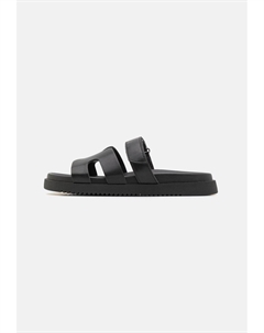 Мюли на плоской подошве MISSILE, цвет black Steve madden