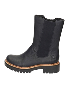 Ботильоны на платформе, цвет schwarz Rieker