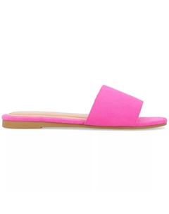 Женские шлепанцы Kolinna, лиловый Journee collection