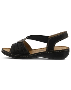 Женские босоножки на танкетке Karmel, коричневый Spring step