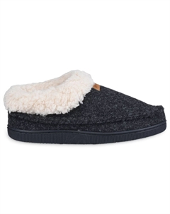 Женские тапочки-мокасины из искусственной шерсти, серый Gaahuu