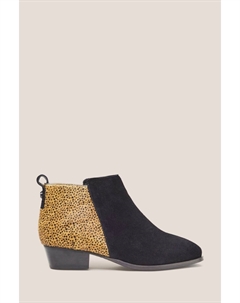 Черные замшевые ботильоны Willow Pony, черный White stuff