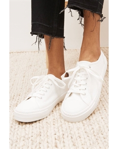 Бейсбольные кроссовки Forever Comfort из парусины, белый Next