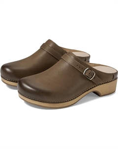 Сабо Berry, цвет Mushroom Burnished Nubuck Dansko