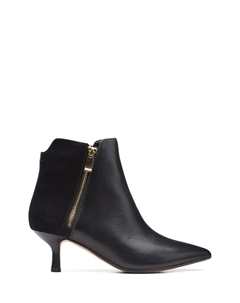 Ботильоны и ботинки на молнии Violet55, черный Clarks