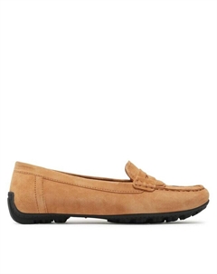 Мокасины D Kosmopolis + Grip D35RCA00021C5006 Camel, коричневый Geox