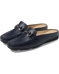 Лоферы Ocean Drive Mule, цвет Navy Grainy Marc joseph new york