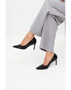 Туфли-лодочки Forever Comfort на среднем каблуке с острым носком, черный Next