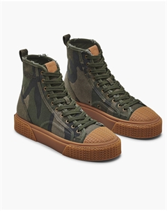 Кроссовки Camo Jacquard High Top, цвет Camo Multi Marc jacobs