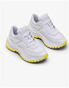 Кроссовки The Lazy Runner, белый/желтый Marc jacobs