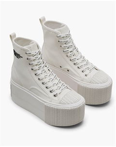 Высокие кеды на платформе, белый Marc jacobs