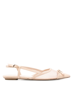 Балетки с сетчатыми вставками, нейтральный Stuart weitzman