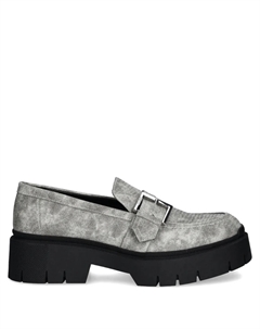 Лоферы на платформе, серый Hugo