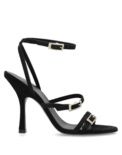 Сандалии 100 мм Georgie, черный Stuart weitzman