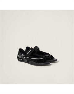 Балетки для гимнастики из технической ткани, мультиколор Miu miu