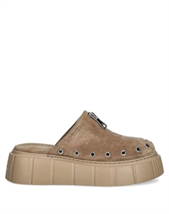 Matilda замшевые мюли, коричневый Inuikii