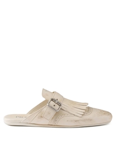 Туфли-мюли Shuffle, нейтральный Prada