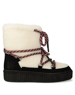 Ботинки женские Jelissa зимние с мехом, белый Hugo