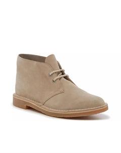 Ботинки Bushacre Chukka, песочного цвета, замша Clarks