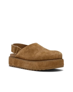 Ботинки Mellow Clog, коньячная замша Steve madden