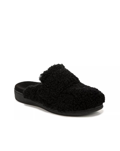 Мюли Gemma II, черная овчина Vionic