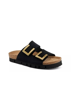 Босоножки на танкетке Nesconset, черные Spring step