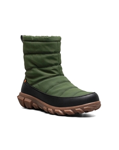 Ботинки Cedar Quilt Snow Boot - женские, темно-зеленые Bogs°