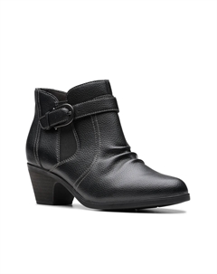 Ботильоны Emily Opal, черные Clarks