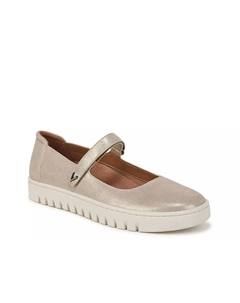 Туфли Uptown Mary Jane Slip-On, кожа золотистого металлика Vionic