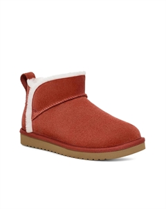 Женские ботинки UGG Koola Ultra короткие с мехом, красный Koolaburra by ugg