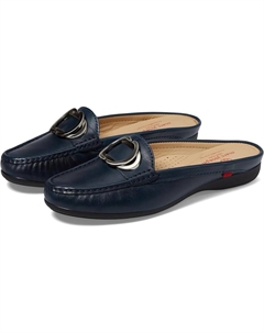 Лоферы Bedell Ave Mule, цвет Navy Napa Marc joseph new york