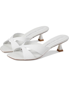 Туфли Miami Xcurve 50 Slide, белый Stuart weitzman