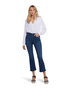 Ботинки Billie Mini Bootcut Ankle Jeans in Ibiza Blues, цвет Ibiza Blues Nydj