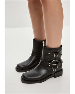 Ковбойские/байкерские ботильоны, цвет black Cesare gaspari