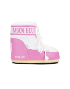 Низкие нейлоновые ботинки Icon, цвет Pink & White Moon boot