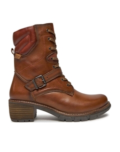 Ботильоны на плоской подошве, коричневый Pikolinos