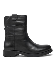 Ботильоны на плоской подошве, черный Geox