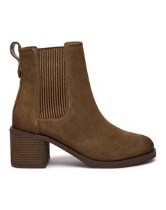 Ботильоны на блочном каблуке, бежевый Clarks