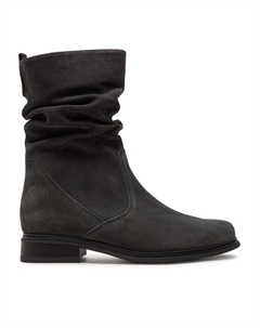 Ботильоны на плоской подошве, серый Gabor