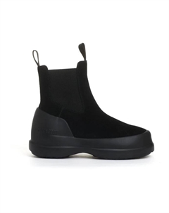 Замшевые ботильоны челси, черный Moon boot