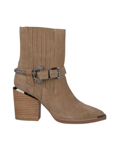 Ботильоны с ремешками, коричневый Alma en pena.