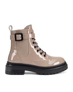 Ботильоны на плоской подошве, бежевый Deezee