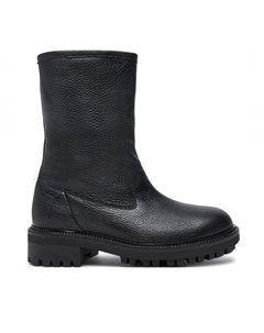 Ботильоны на плоской подошве, черный Calvin klein