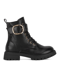 Ботильоны на плоской подошве, черный Deezee